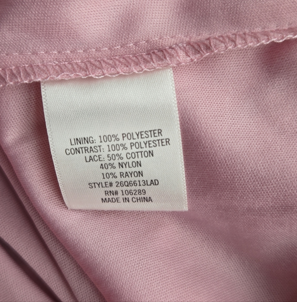 Francesca’s Blush Pink Floral Lace Romper - Picture 10 of 10